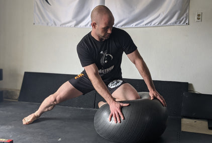 BJJ Solo Drills w/Stability Ball